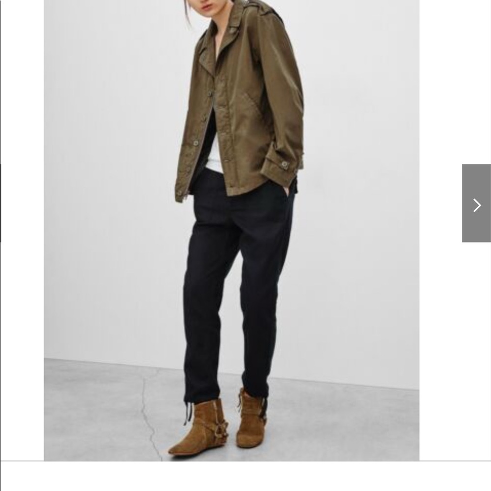Aritzia Olive Utility Jacket